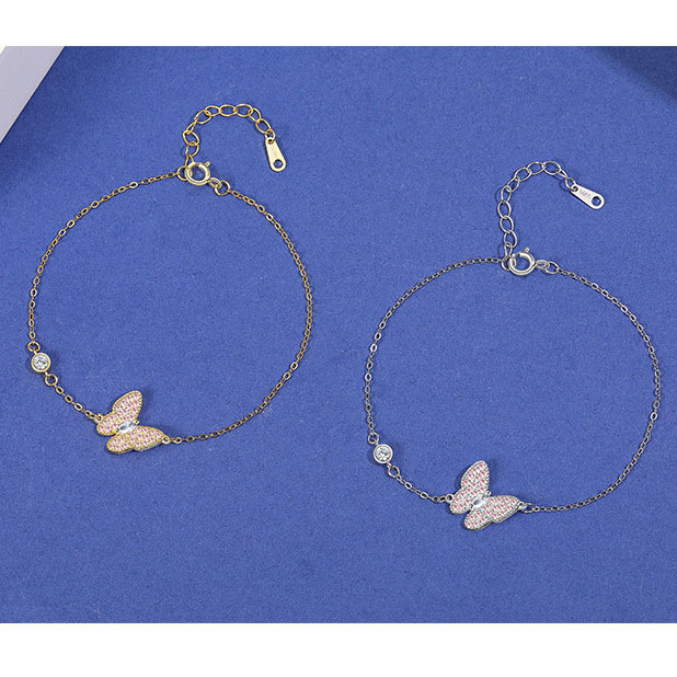 Personalised Wedding Jewelry Set Butterfly Necklace Bracelet Earrings Rings For Best Friends For Mom-Jessemade AU