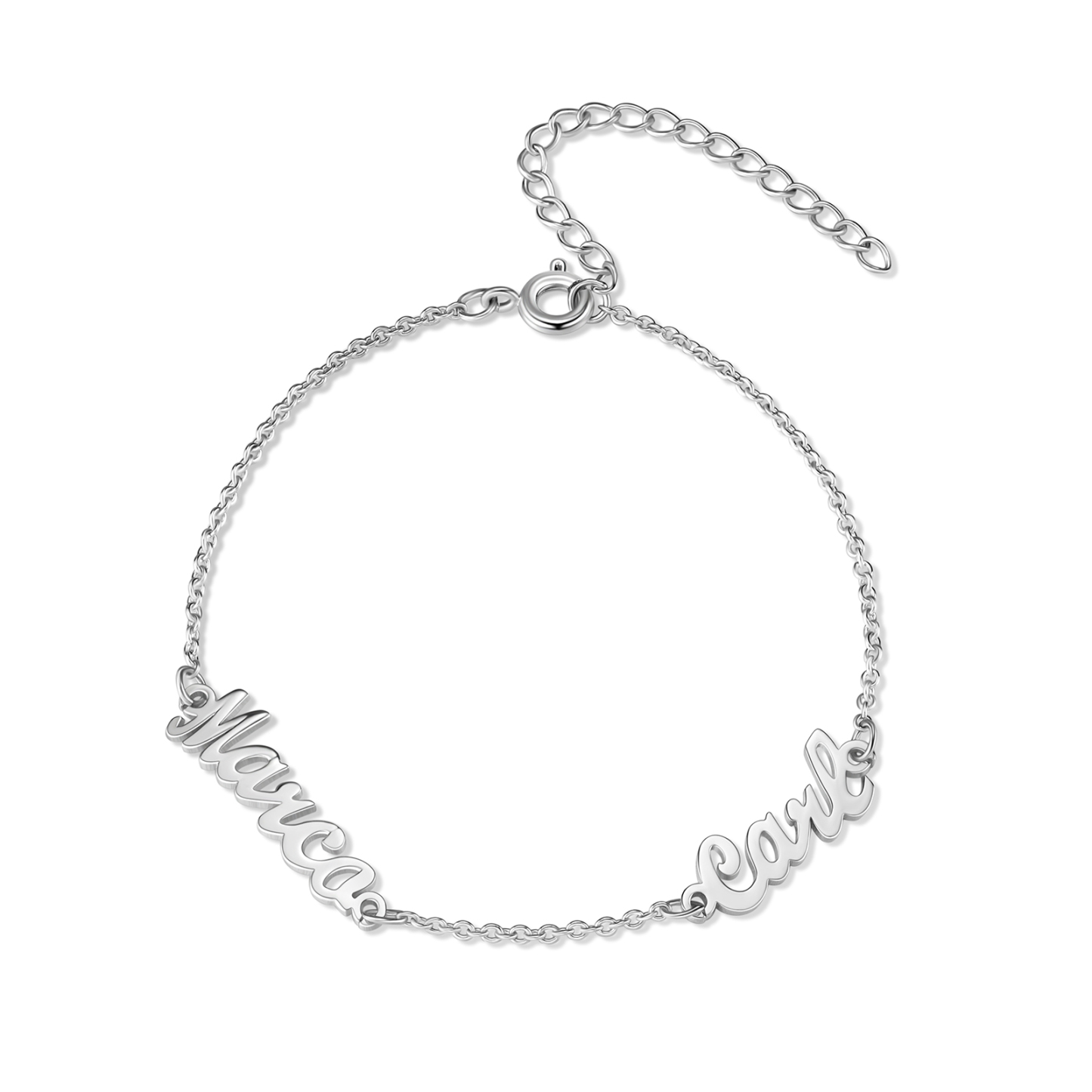 Personalised Family Name Bracelet Custom 2 Names Bracelet  Best Gift For Her-Jessemade AU