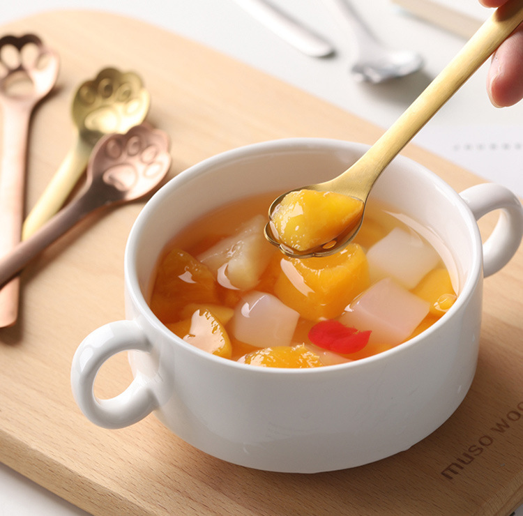 Cat Paw Spoon Stainless Steel Spoon Cute Family Gifts-Jessemade AU