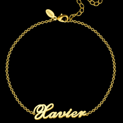 Adjustable Personalised Name Ankle for Women-Jessemade AU