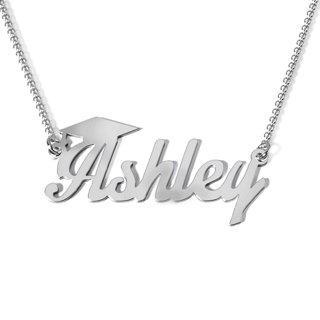 Class of 2024 Graduation Name Necklace Personalised Name Necklace-Jessemade AU