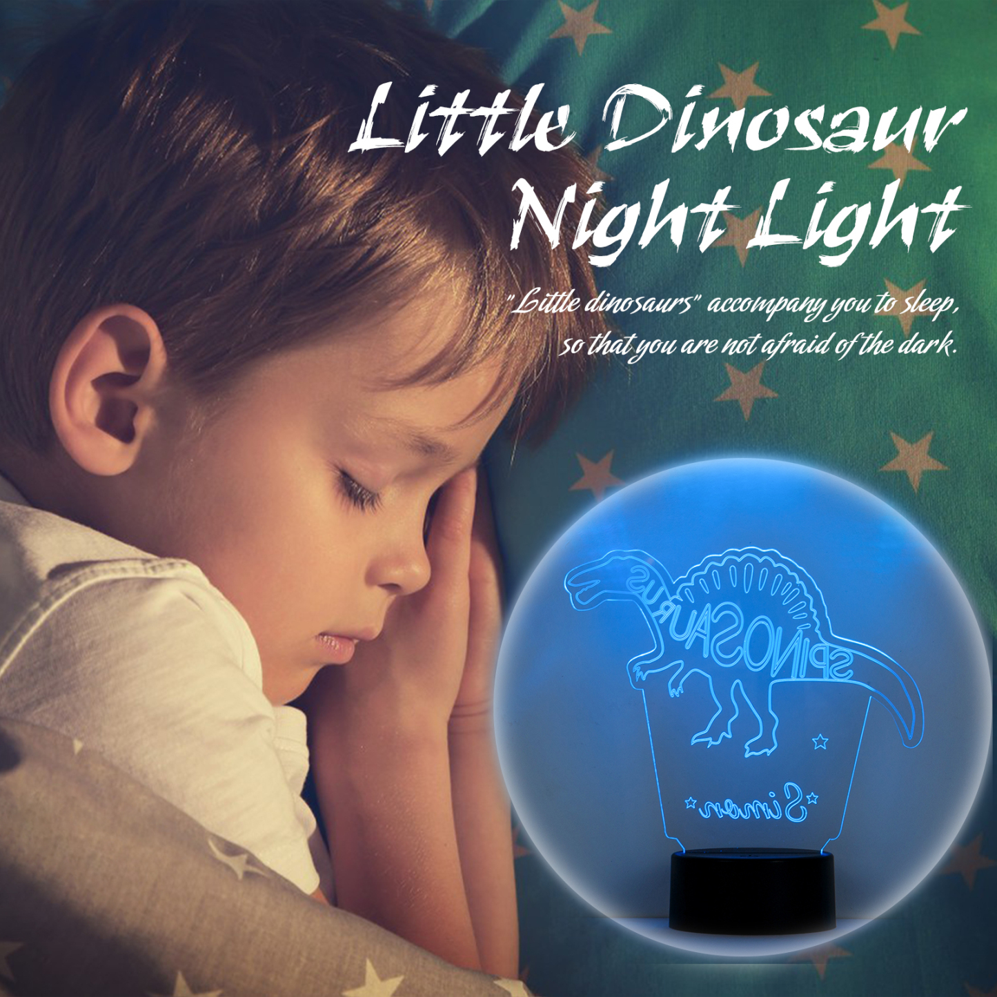 Customised Colourful Night Light-Jessemade AU