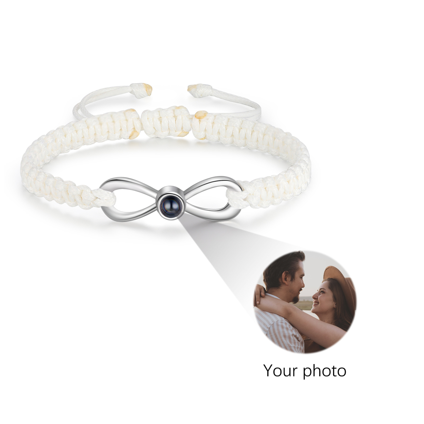 Personalised Projection Bracelet Custom Photo Bracelet Adjustable Bracelet Creative Gift for Her-Jessemade AU