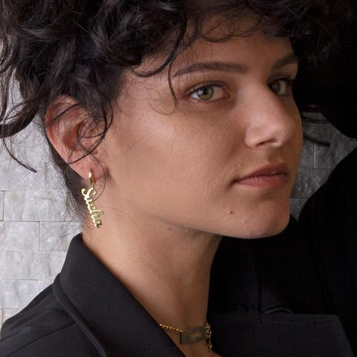 Personalised Name Earring Custom Name Earrings Gifts for Her-Jessemade AU