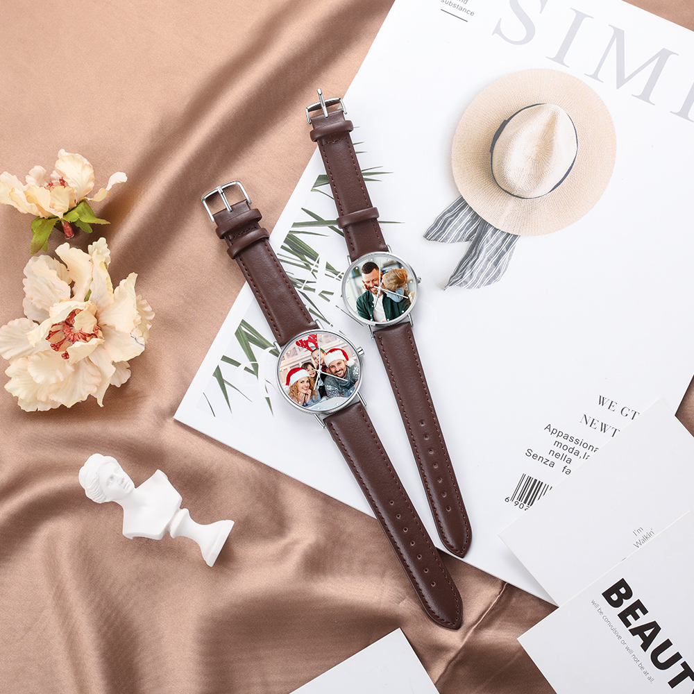 Personalised Photo Watch Custom Picture Watch Gifts For Father-Jessemade AU
