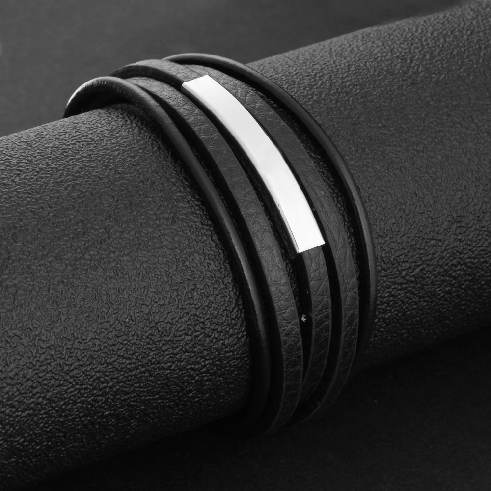 Genuine Leather Bracelets For Men's Bracelets & Bangles  Gift for Dad-Jessemade AU