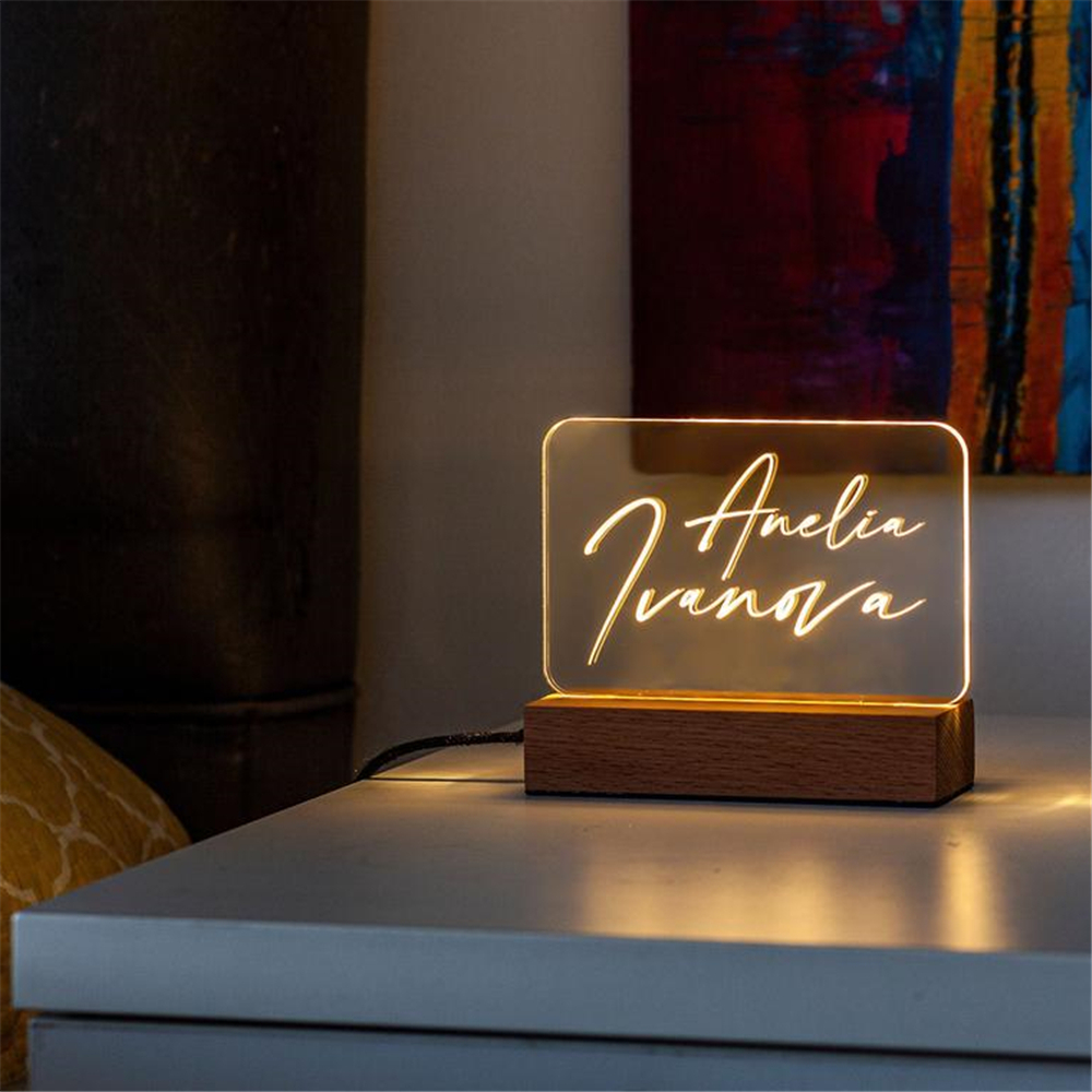 Personalised Baby Name Night Light-Jessemade AU