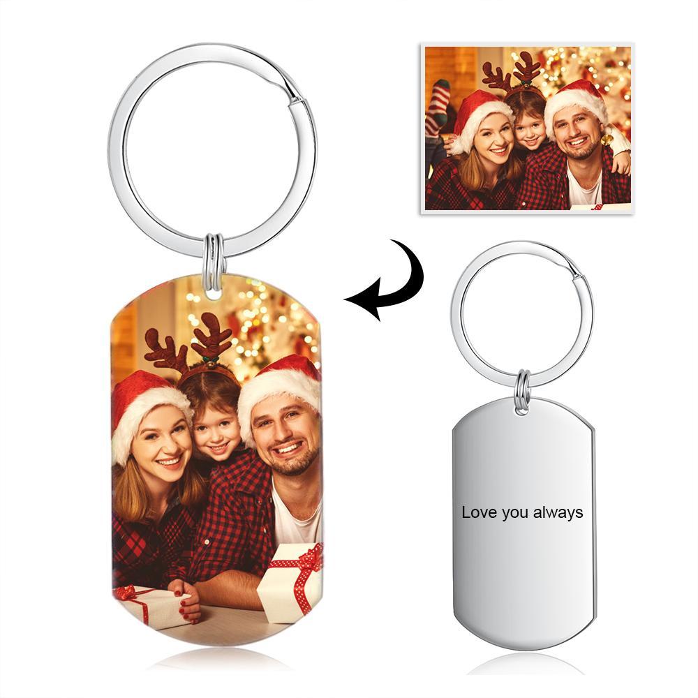 Personalised Keychain Engraved Photo Keychain Gifts For Her-Jessemade AU