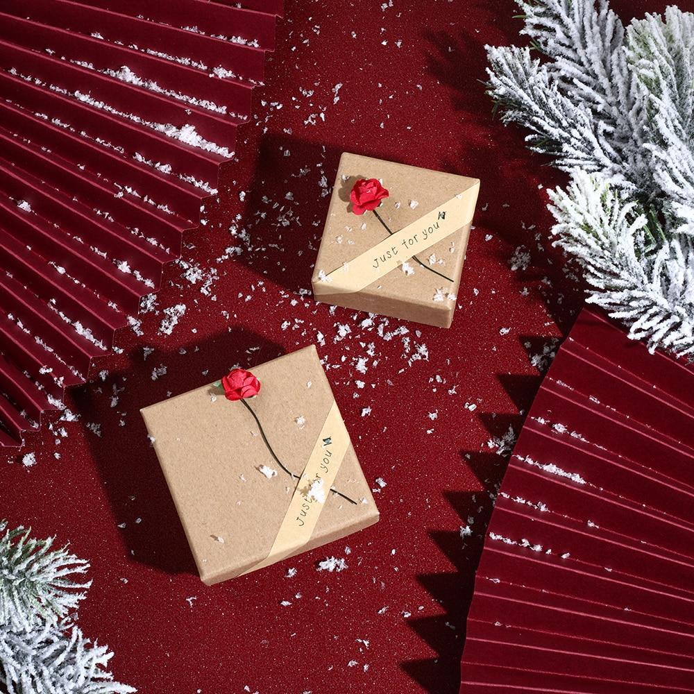 Personalised Jewelry Box Cute Rose Flower Gift Boxes-Jessemade AU