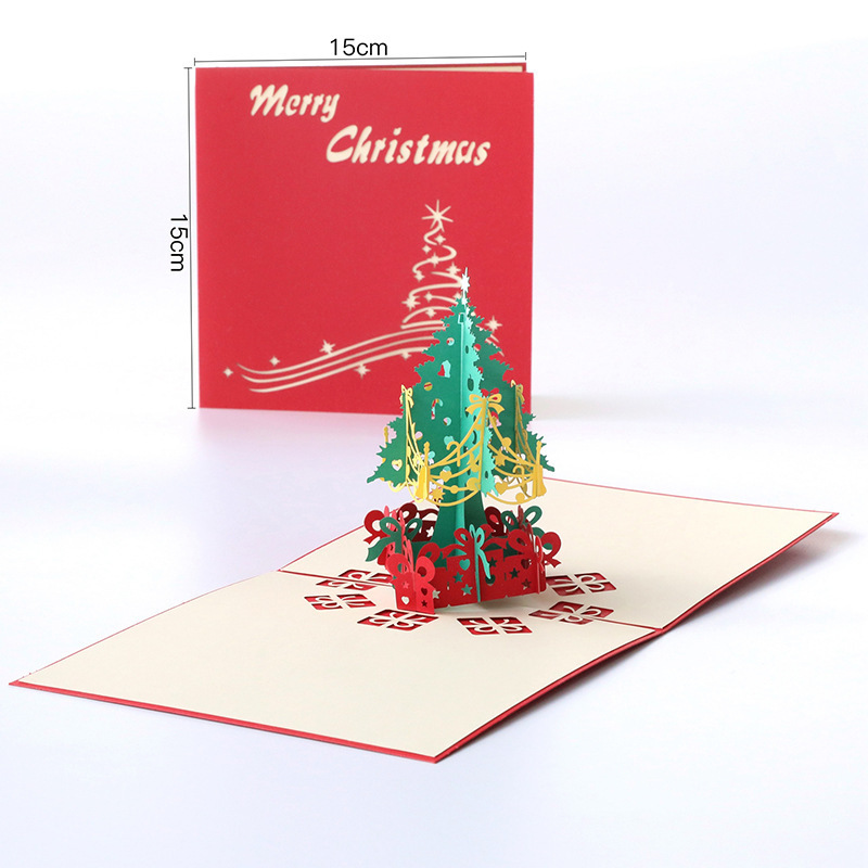 Galloping Reindeer 3D Pop-Up Card Creative 3D Christmas Greeting Card -Jessemade AU