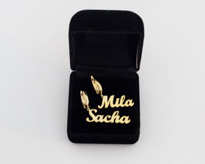 Personalised Name Earring Custom Name Earrings Gifts for Her-Jessemade AU