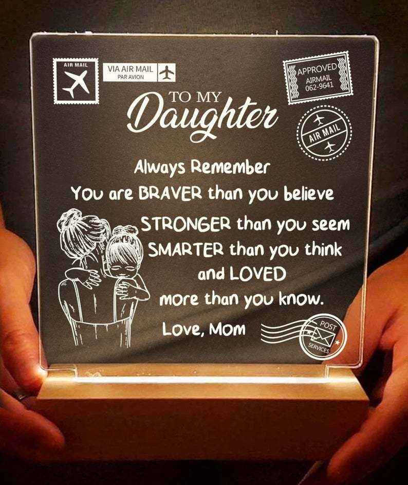 To My Daughter Night Light-Jessemade AU