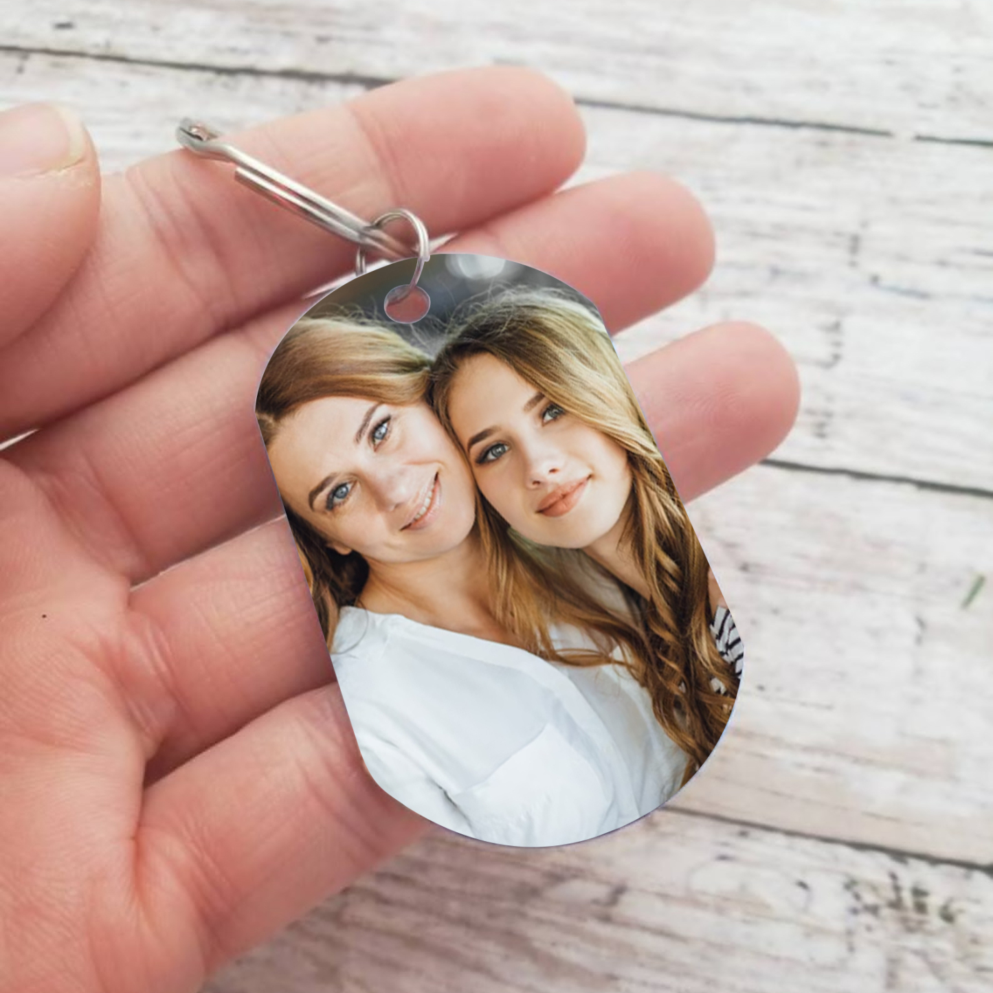 Personalised Photo Keychain Gifts for Mom-Like Mother Like Daughter-Jessemade AU