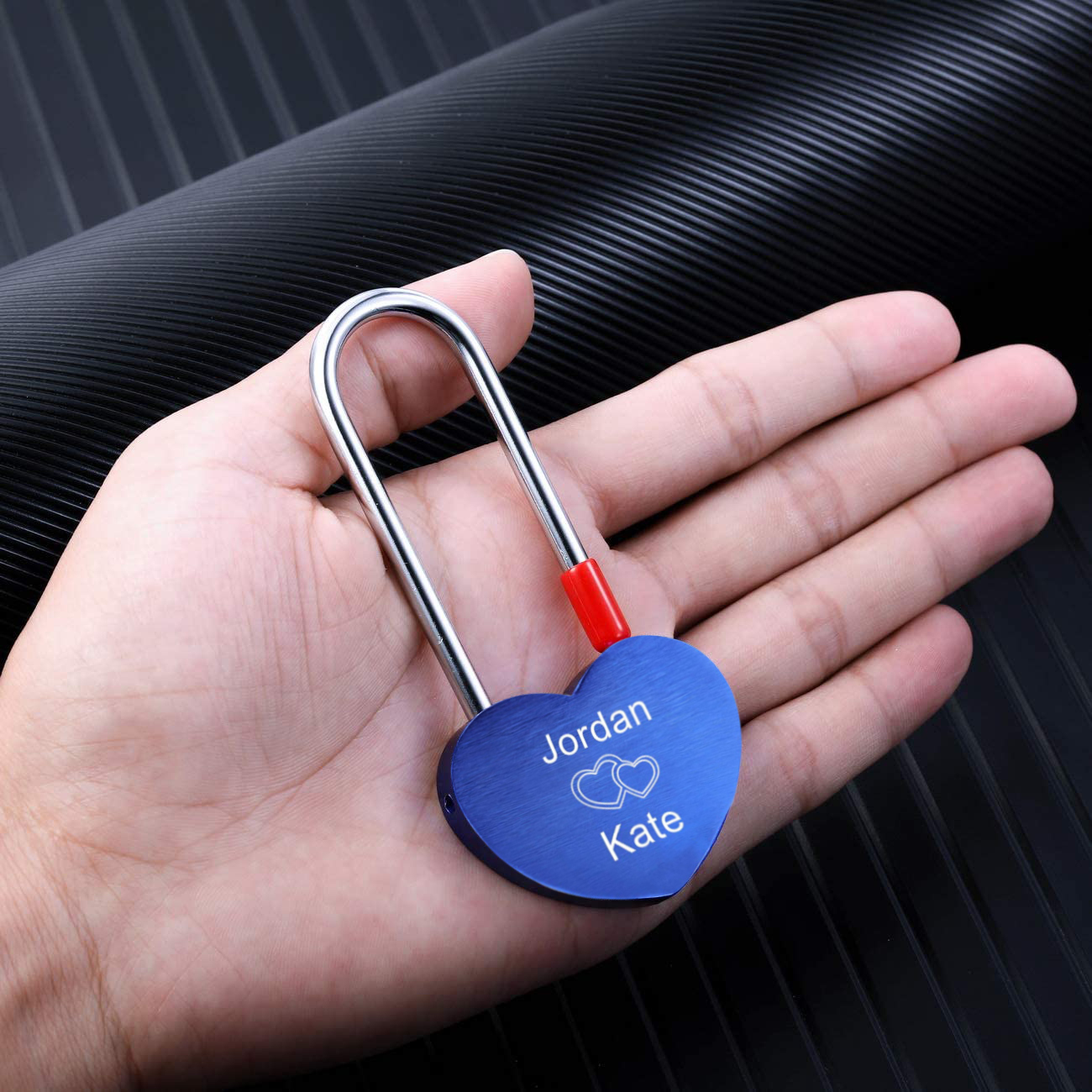 Personalised Love Lock Engraved Love Lock Custom Names Padlocks Gifts For Couple-Jessemade AU