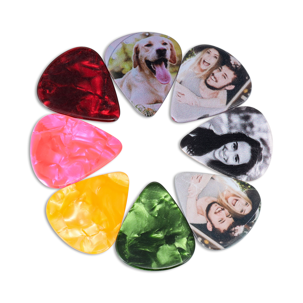 1pcs Personalised Wooden Guitar Pick-Jessemade AU
