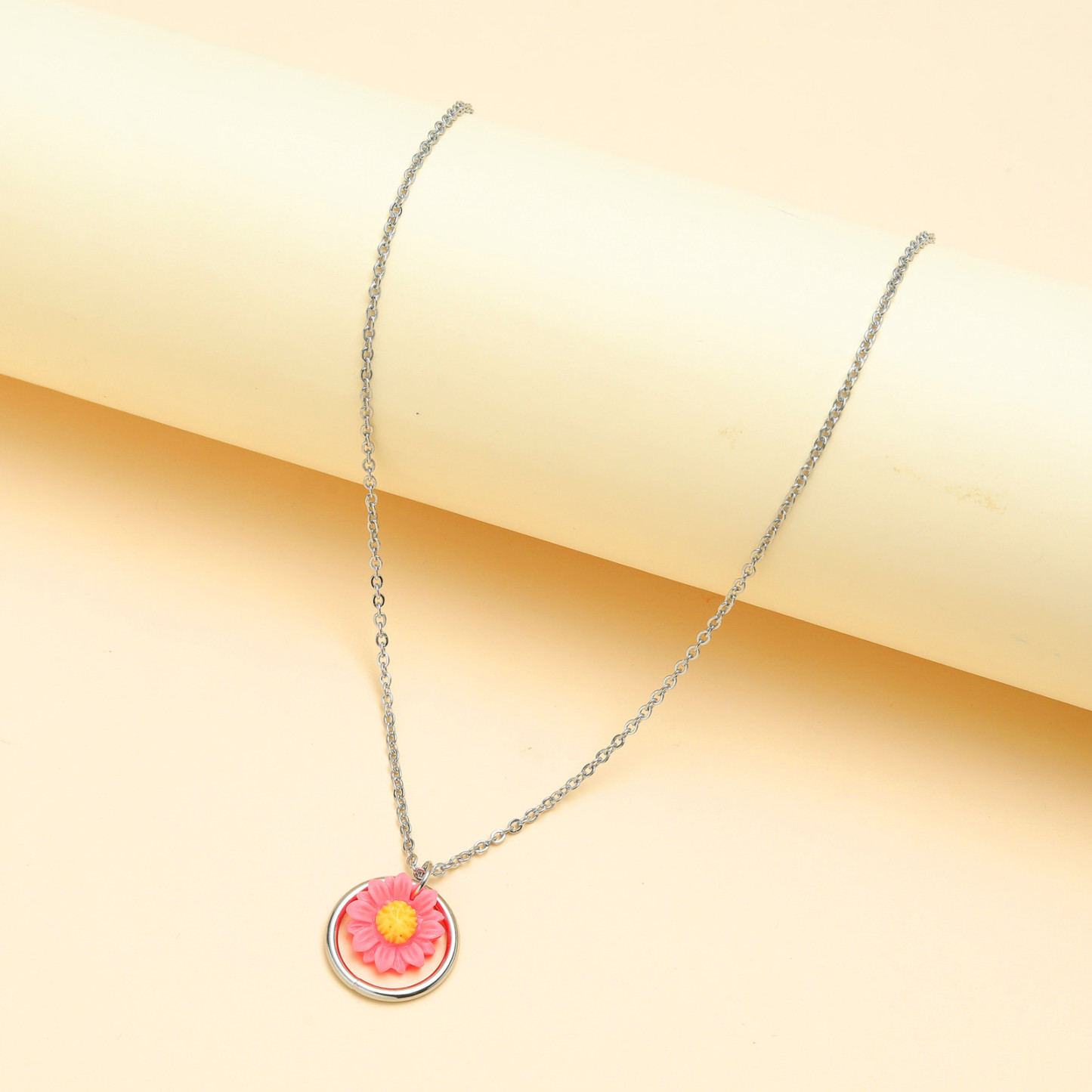 Sunflower Necklace Adjustable Best Friend Gift for Her-Jessemade AU