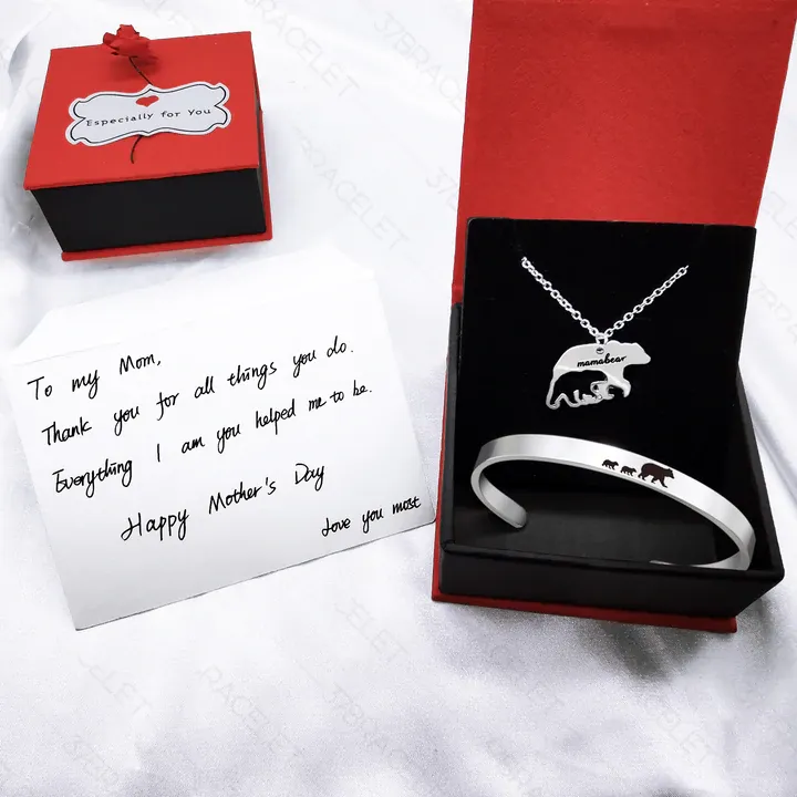 Remember How much you are loved, Cuff Bangle Bracelet Gifts For Daughter-Jessemade AU