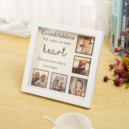 Personalised Photo Custom Name LED Night Light Picture Frame-Jessemade AU