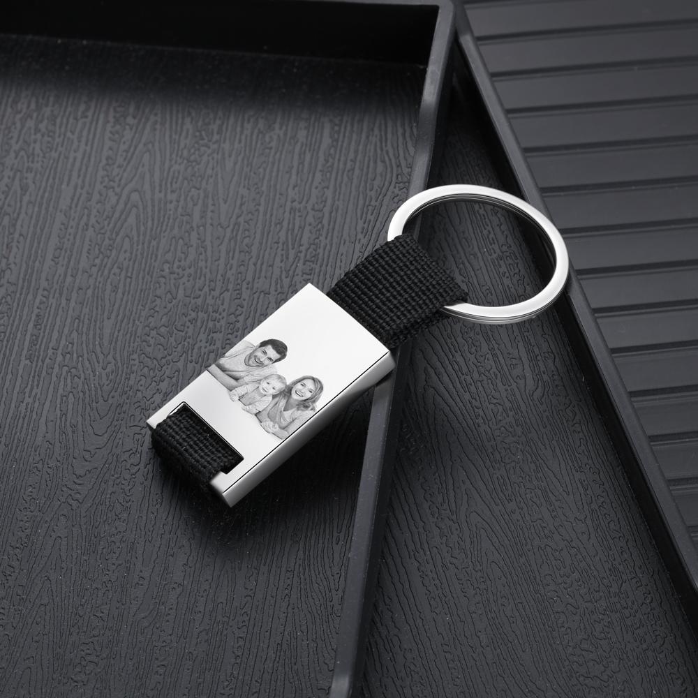 Personalised Calendar Keychain Engraved Photo Keychain Gifts For Him-Jessemade AU