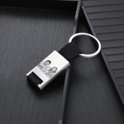Personalised Calendar Keychain Engraved Photo Keychain Gifts For Him-Jessemade AU