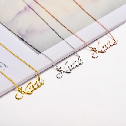 Personalised Necklace Custom 1 Name Necklace Gift For Women-Jessemade AU