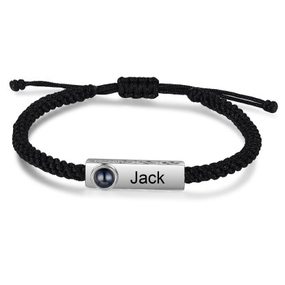Personalised Projection Bracelet Custom Photo Couple Bracelet Creative Gift for Her-Jessemade AU