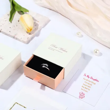 For Daughter-Hug Ring "the-Best by far is you"-Jessemade AU