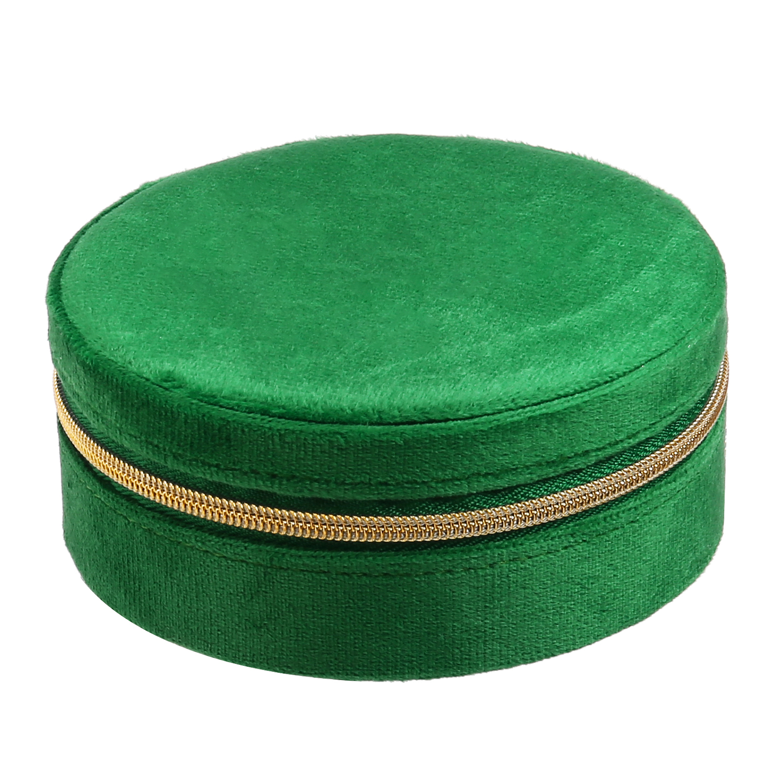 Jewelry Storage Box Travel Jewelry Box Grey/Pink/Green Circle Box Gifts for Ladies Girls-Jessemade AU