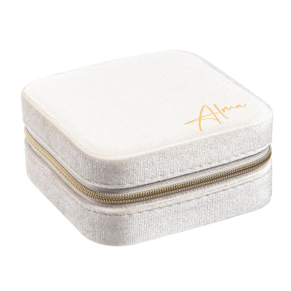 Personalised Name Jewelry Storage Box Custom Travel Jewelry Box Gifts for Ladies Girls-Jessemade AU