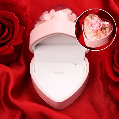 Eternal Rose Exquisite Jewelry Box Storage Box Gift Packaging Box-Jessemade AU