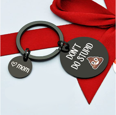 Don't Do Stupid Funny Keychain Gifts For Kids-Jessemade AU