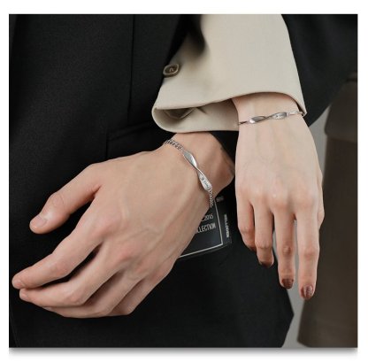 Customised Couple Bracelets Engrave Names Matching Bracelet Love Gifts-Jessemade AU