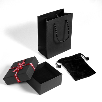 Black Bow Jewellery Box Set Gift Package-Jessemade AU