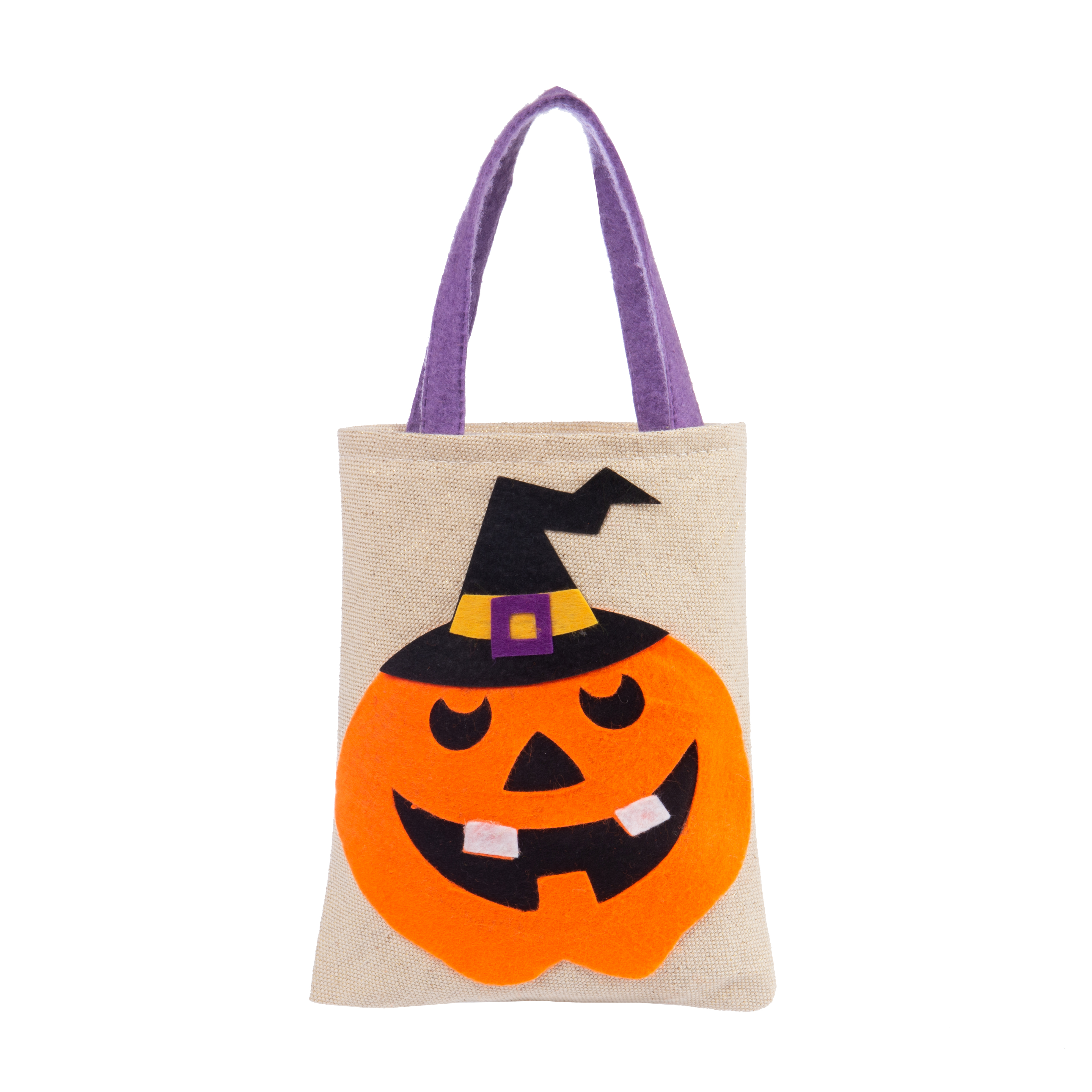 Personalised Halloween Tote Bags Custom 1 Name Halloween Trick or Treat Candy Bags-Jessemade AU