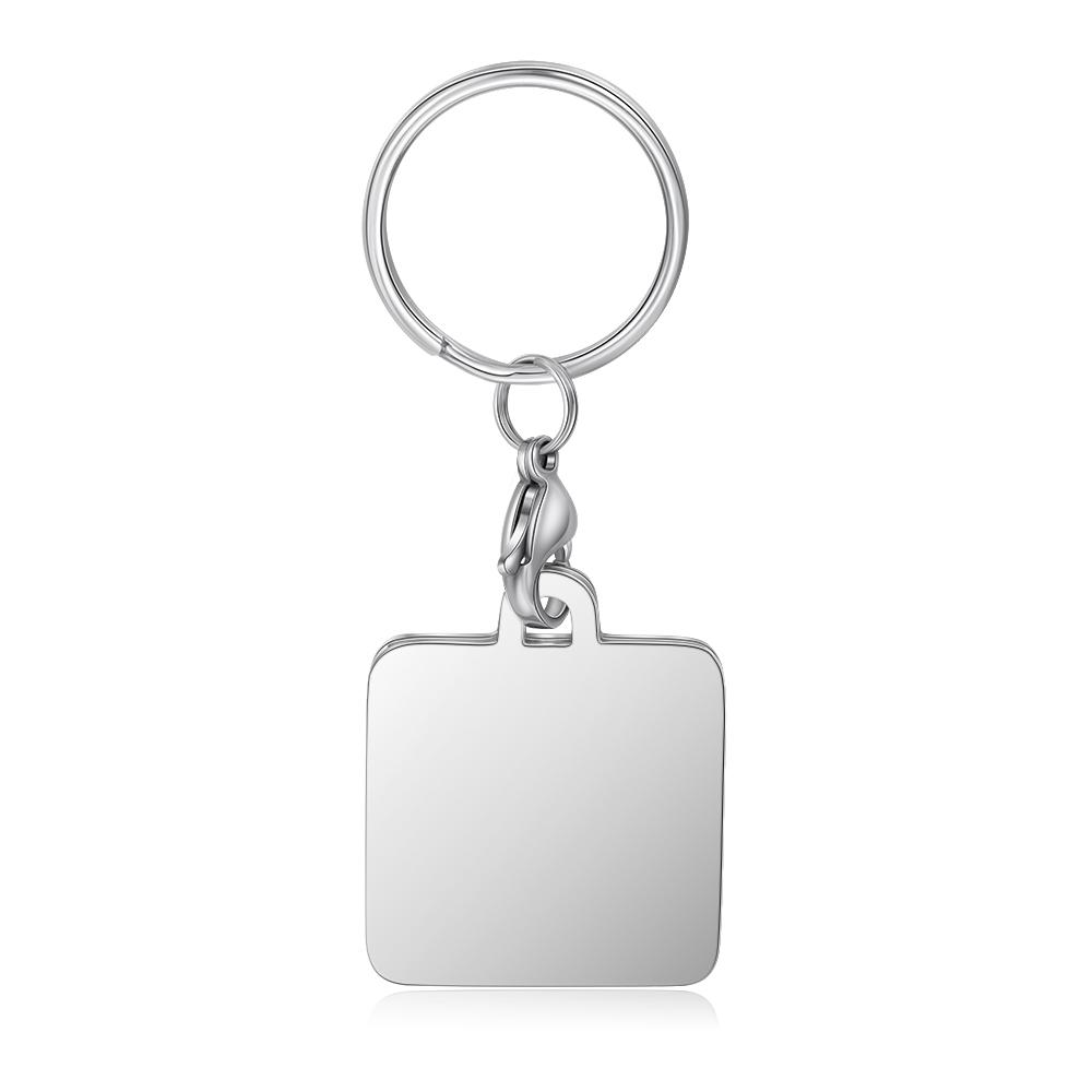 Personalised Keychain Engraved Photo Keychain Gifts For Him-Jessemade AU