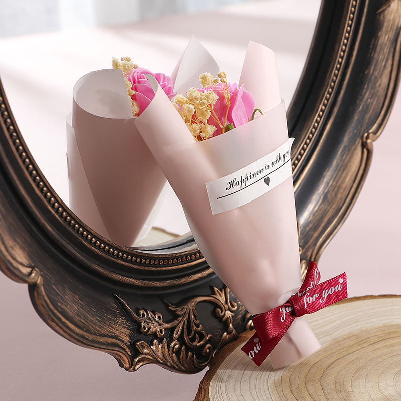 Mini Rose Flower Bouquet Dried Flower Bouquet 1pcs