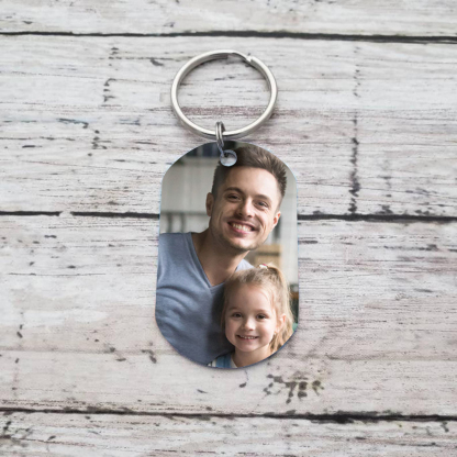 Personalised Photo Keychain Gifts for Dad-You Have Make My Life Better-Jessemade AU