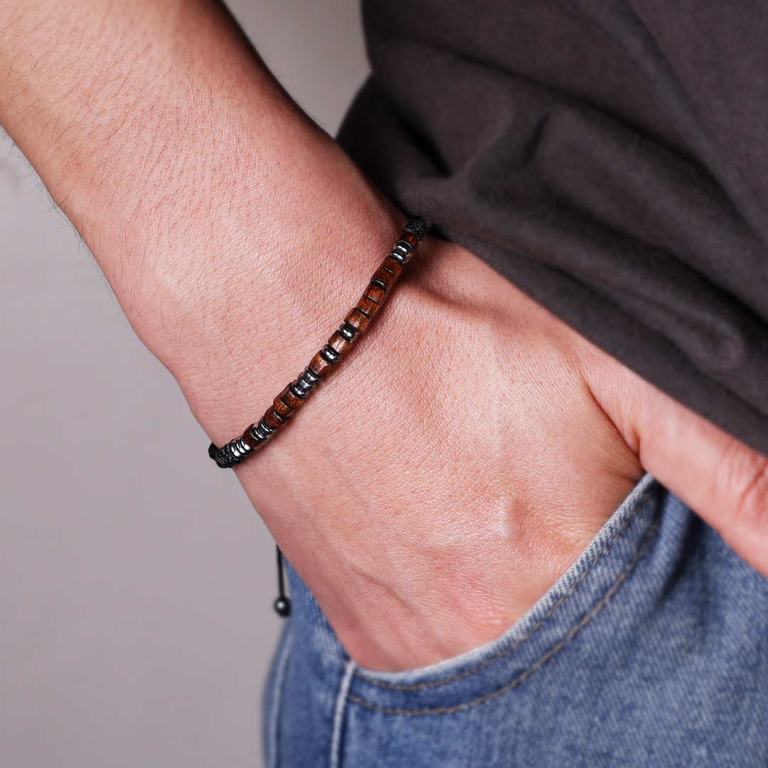 To My Daddy I Love You Morse Code Bracelet Hidden Message Bracelet Creative Gift For Father-Jessemade AU