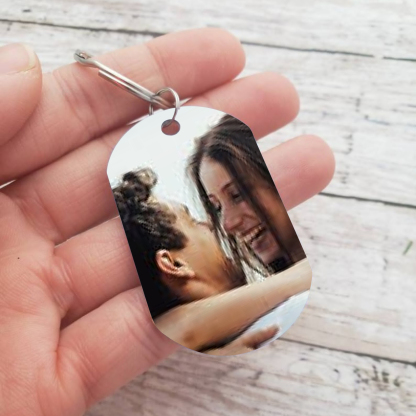 Couple Photo Keychain Custom 2 Names & Date Keyring Infinity Couples Gift - When We Have Each Other, We Have Everything-Jessemade AU