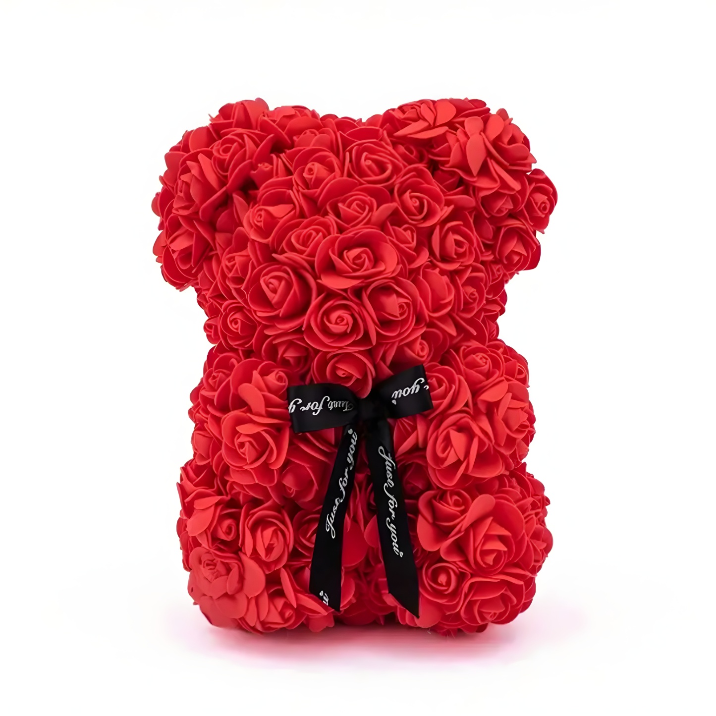 Rose Bear Ornaments Red Bear Valentine's Day Gift for Her-Jessemade AU