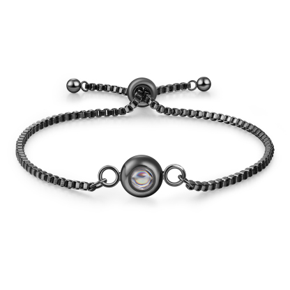 Personalised Projection Bracelet Custom Colourful Photo Bracelet Adjustable Couple Bracelet Personalised Gift for Her-Jessemade AU