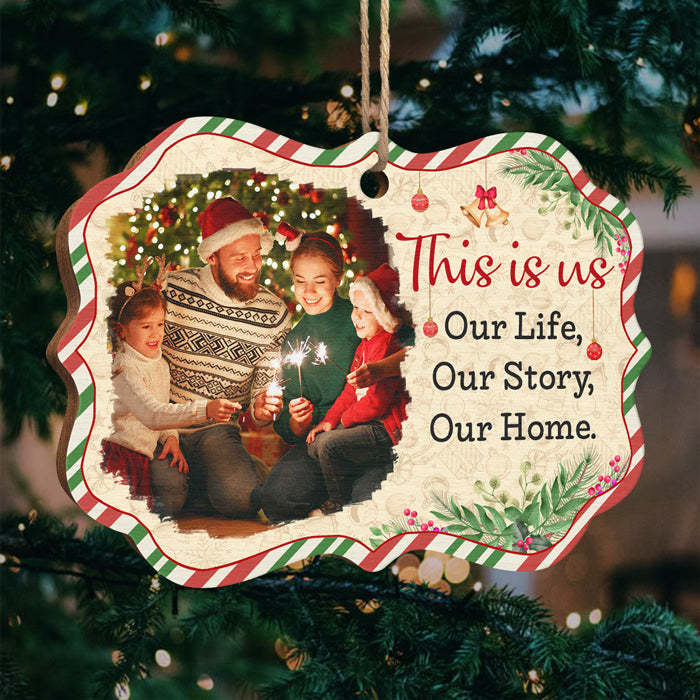 Personalised Photo Christmas Ornament Custom photos Gifts for Family-Jessemade AU