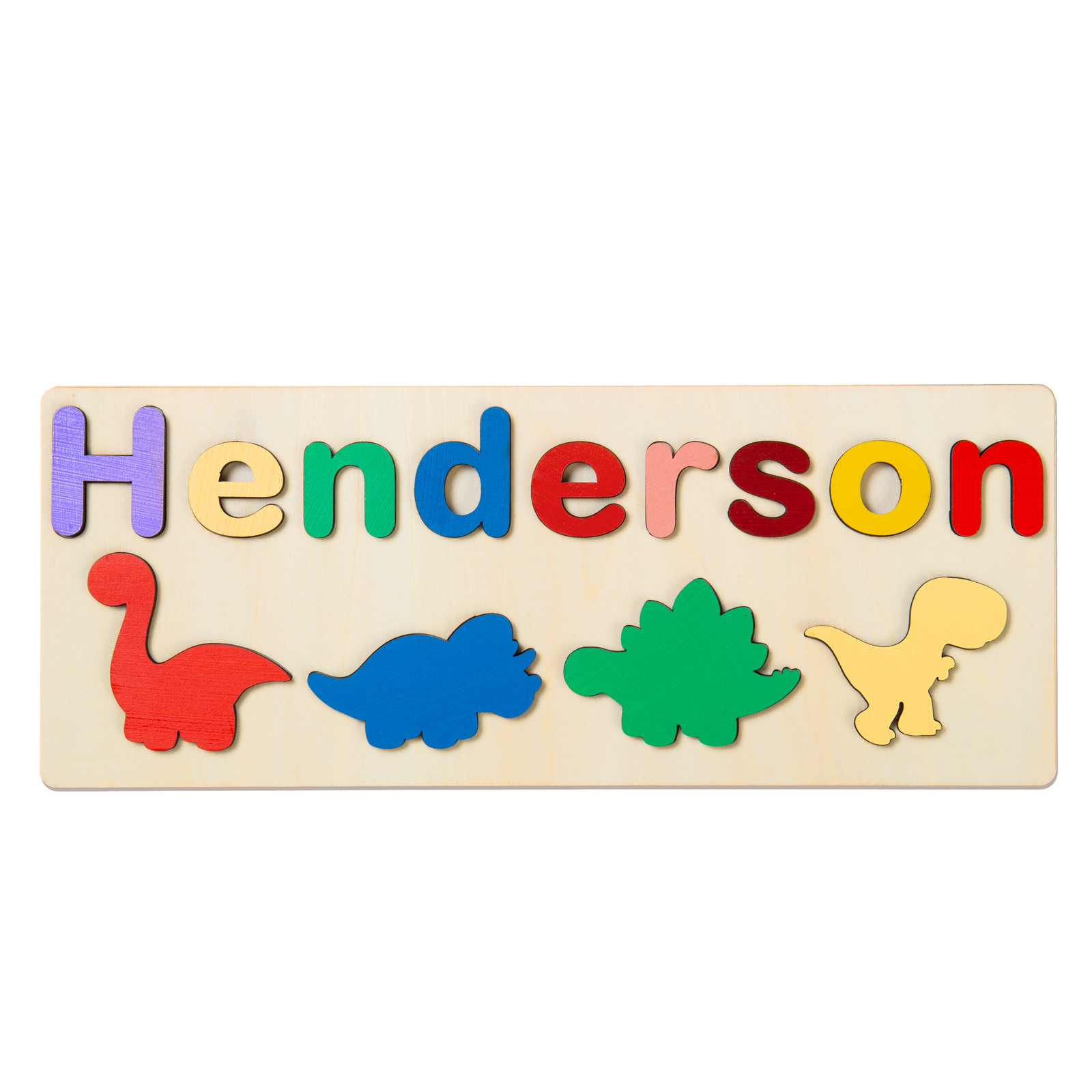 Personalised Kid's Wooden Name Alphabet Puzzle Toy for Toddlers Early Learning Child Toy-Jessemade AU