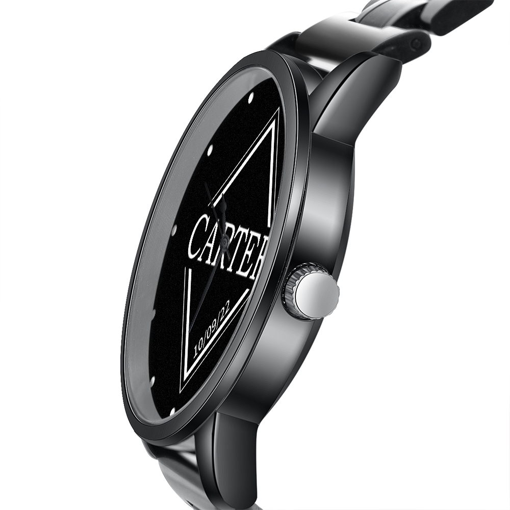 Personalised Photo Watch Custom Names Mechanical Watch Gifts for Him-Jessemade AU