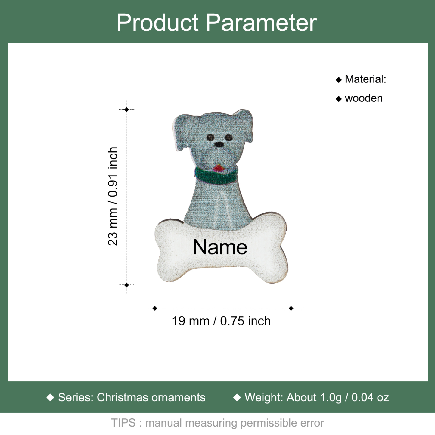 Add DIY Pet Ornament Stick-on The Family Ornament-Jessemade AU