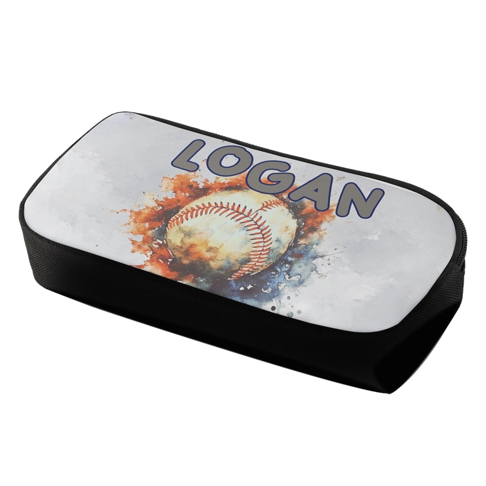 Personalised  Name Pencil Case Tennis ball Pen Bag Zipper Back to School Gifts for Student-Jessemade AU