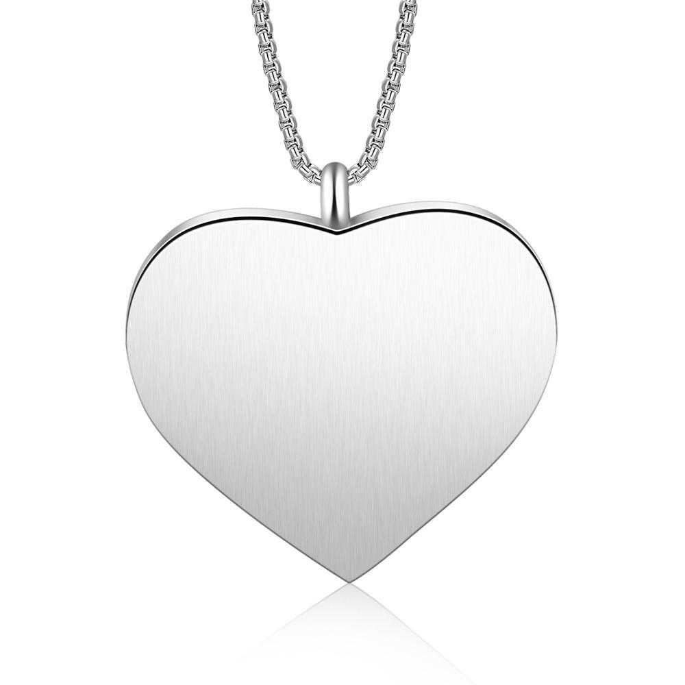 Personalised Heart Photo Necklace Custom Picture Necklace Gifts For Her-Jessemade AU