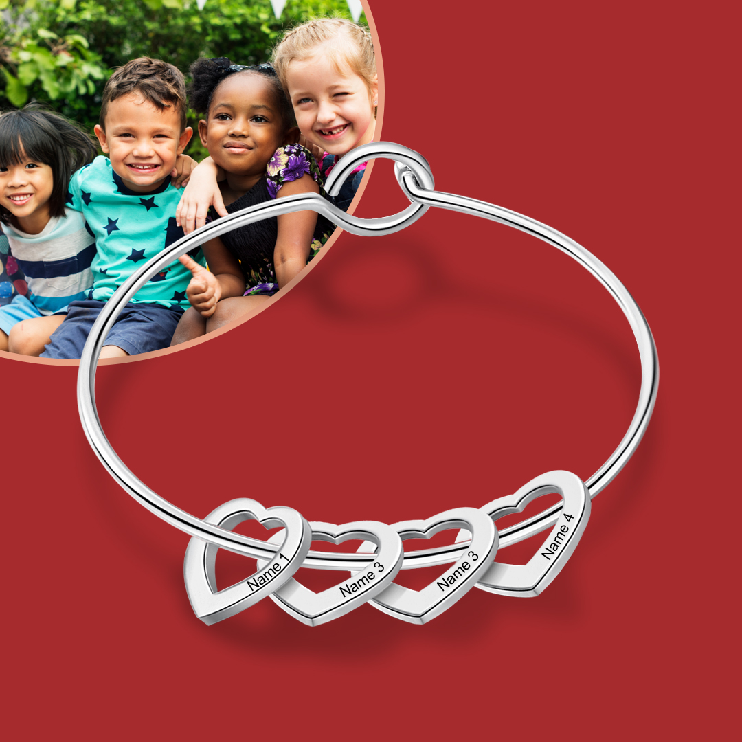 Baby 4 Names Bracelet-Jessemade AU