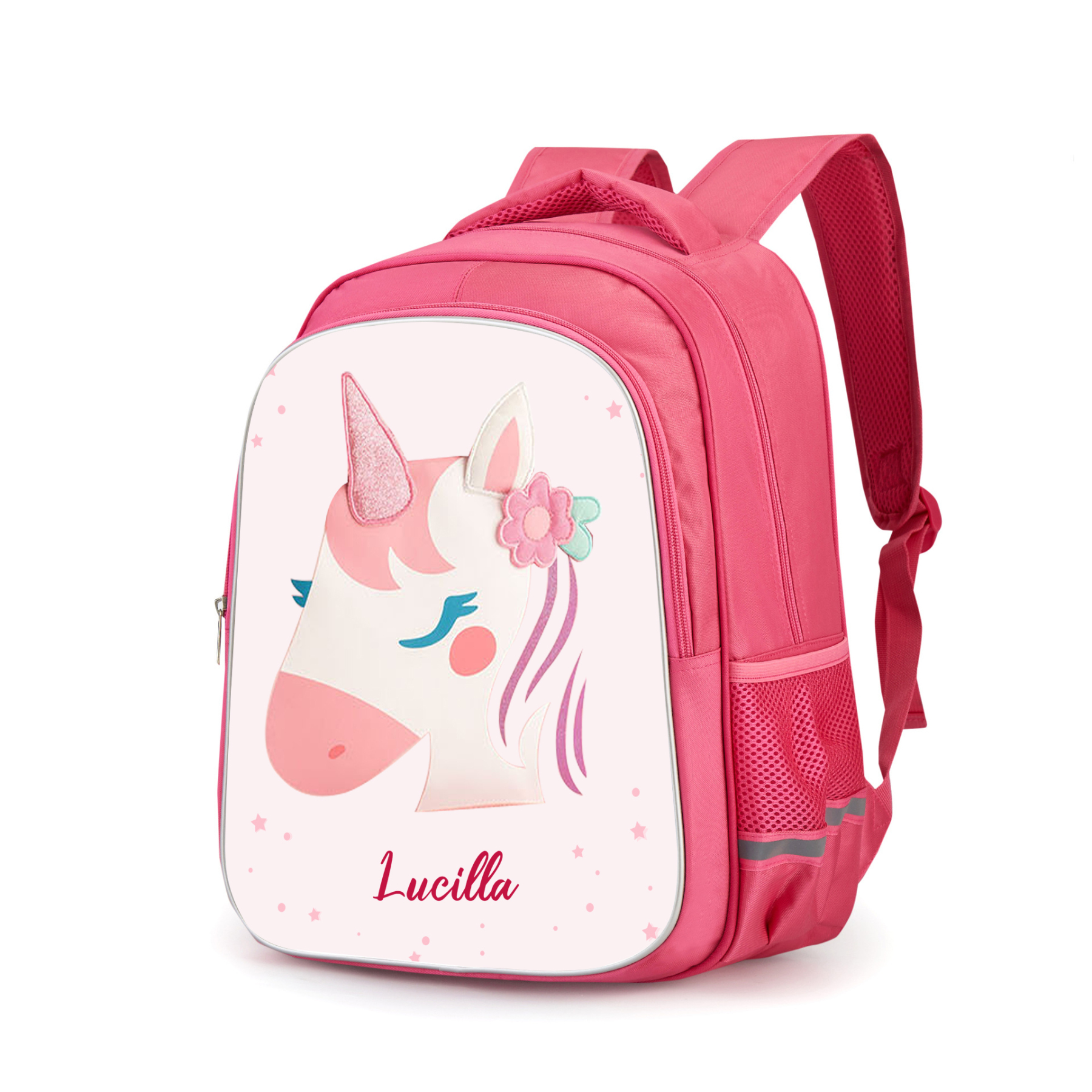 Girls Backpack for School Custom Name Unicorn Backpack Kids Travel Day Bag-Jessemade AU
