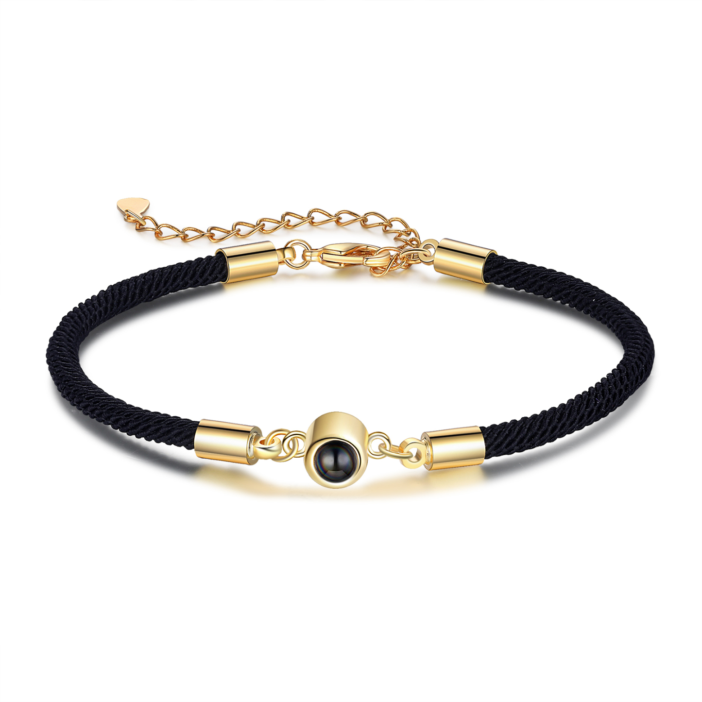 Personalised Projection Photo Bracelet Couple Adjustable Bracelet Valentine's Day Birthday Personalised Gift for Couples-Jessemade AU